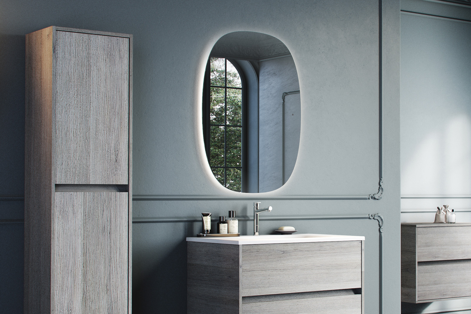 Miroir de salle de bain : toutes les formes et dimensions